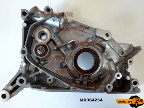 Насос масляный(корпус) MMC 4D55, 4D56. OPM-364254, L321-0023A, MD364254. TBK
